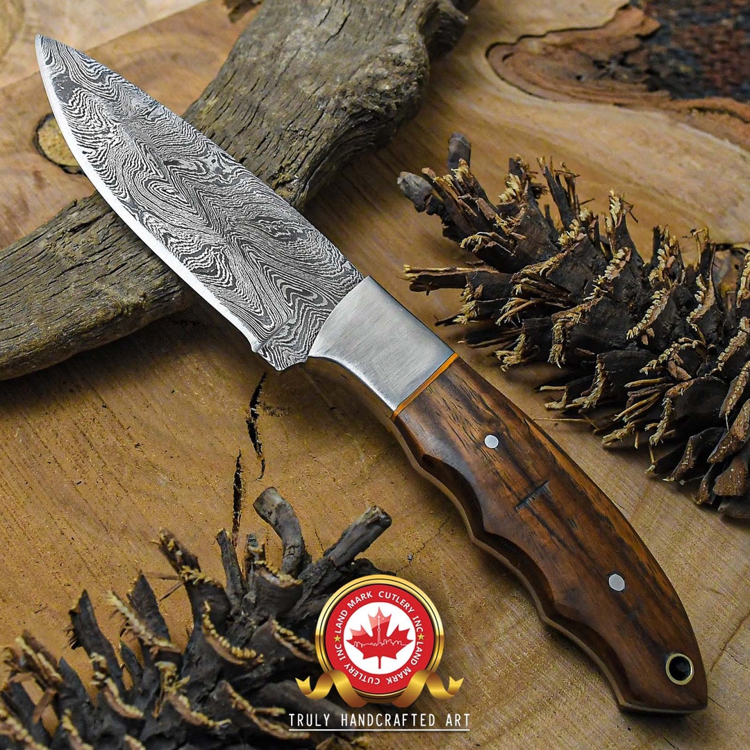Premium Custom Damascus Steel Hunting Knife