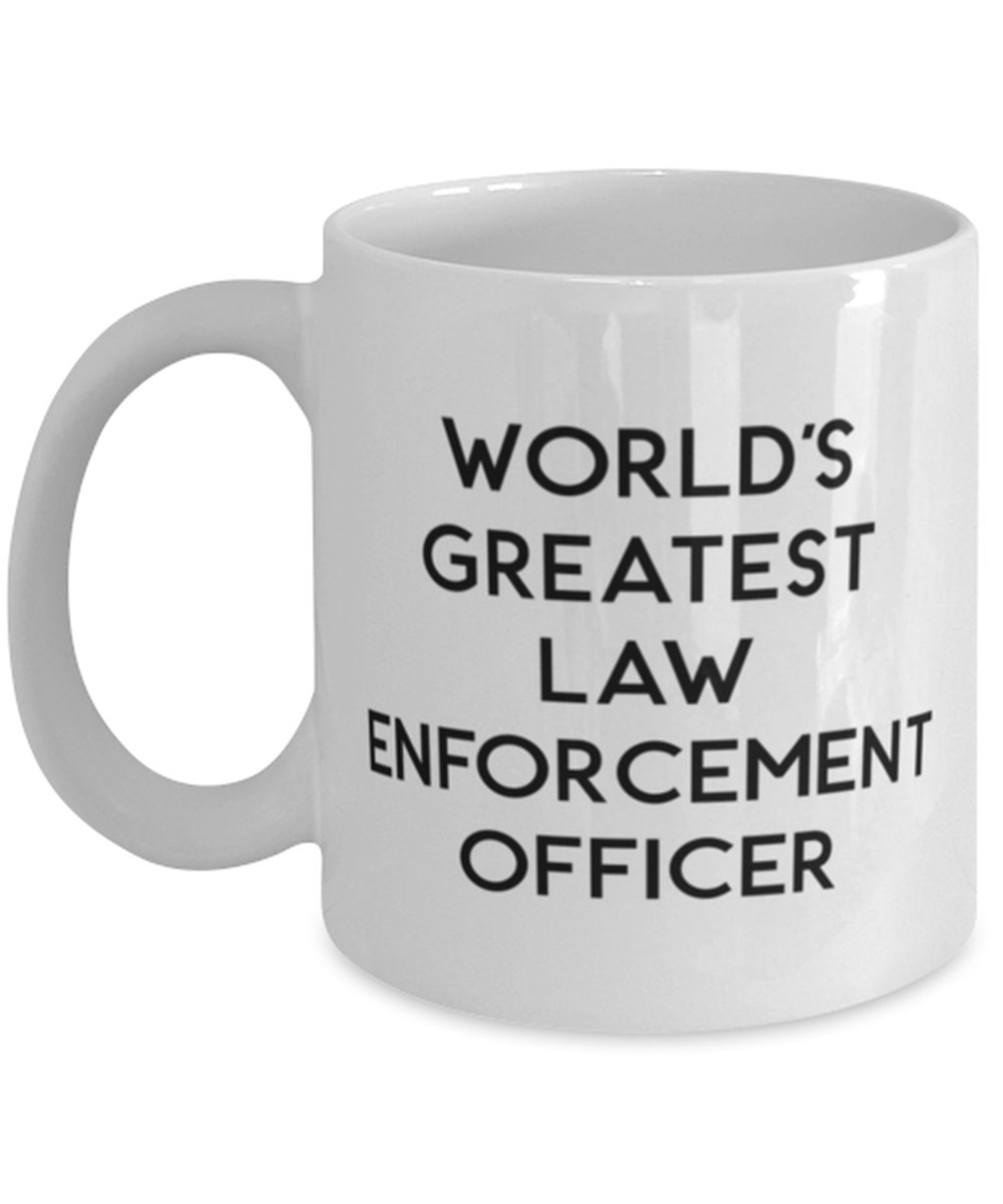 Unique Law Enforcement Officer Gifts World's Greatest Law Etsy