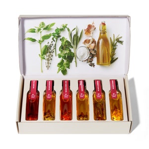 Spice Infused Olive Oil Gift Set of 6
