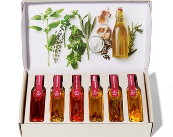 Spice Infused Olive Oil Gift Set of 6