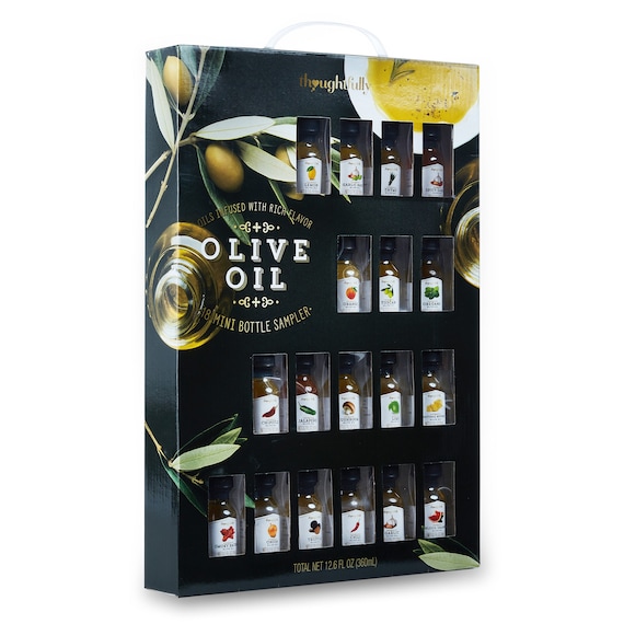 Flavor Infused Olive Oil Sampler Set Pack of 18 Etsy