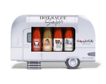 Airstream Trailer Hot Sauce Sampler Set of 4