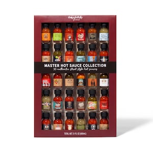 Master Hot Sauce Sampler, Set of 30