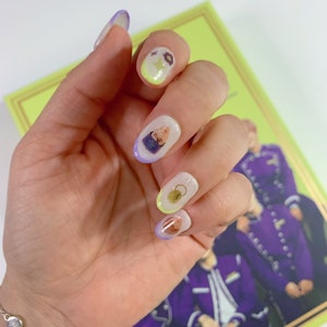 NCT Dream Hotel Dream| NCT Dream Waterslide Nail Decals| NCT Nail Art| Kpop Nail Decals| K-pop Nail Stickers| Season’s Greetings 2022