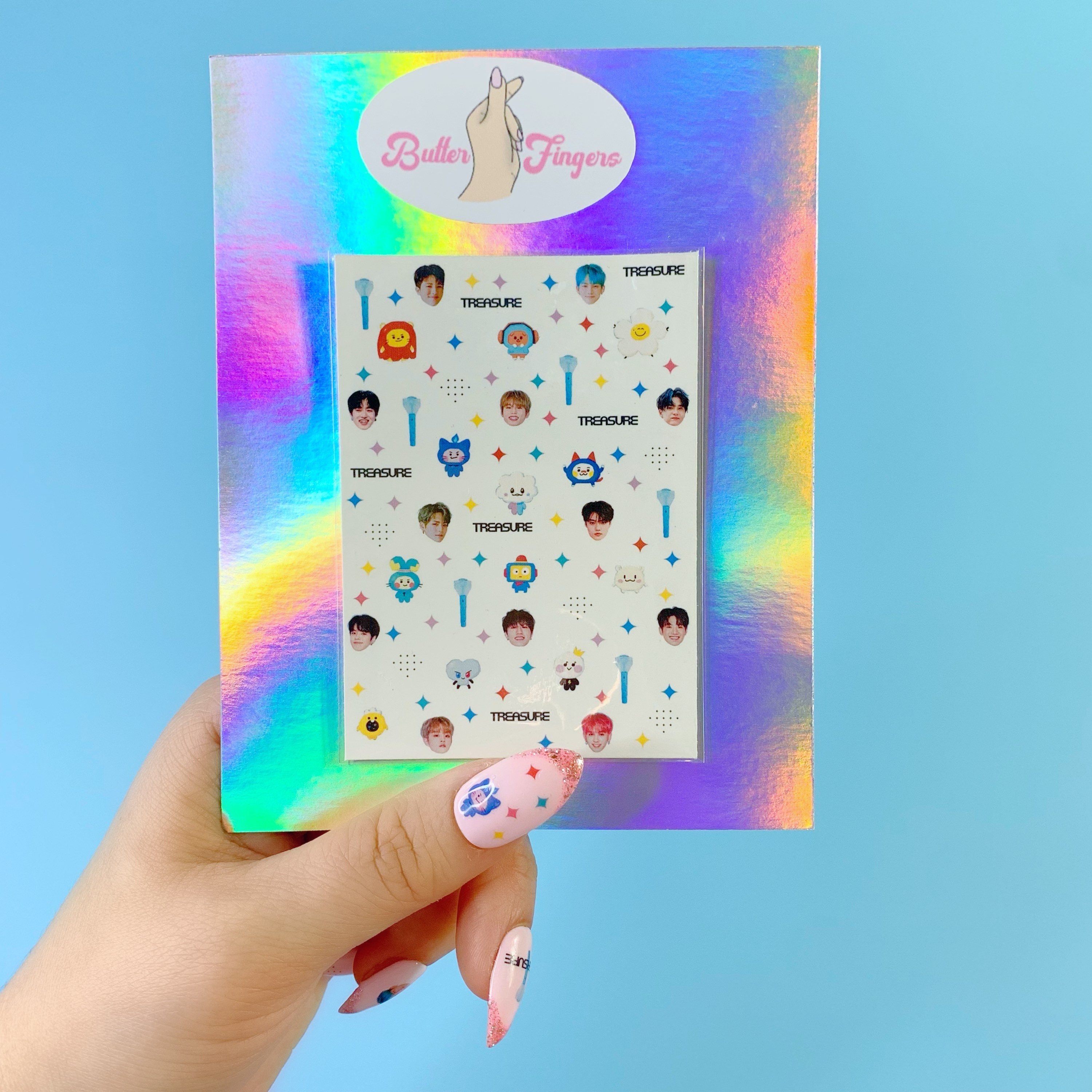 Customize your style with Treasure Kpop Stickers