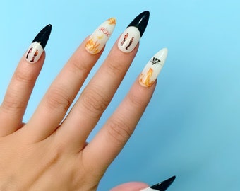 Seventeen Hot| Seventeen Waterslide Nail Decals| SVT Nail Art