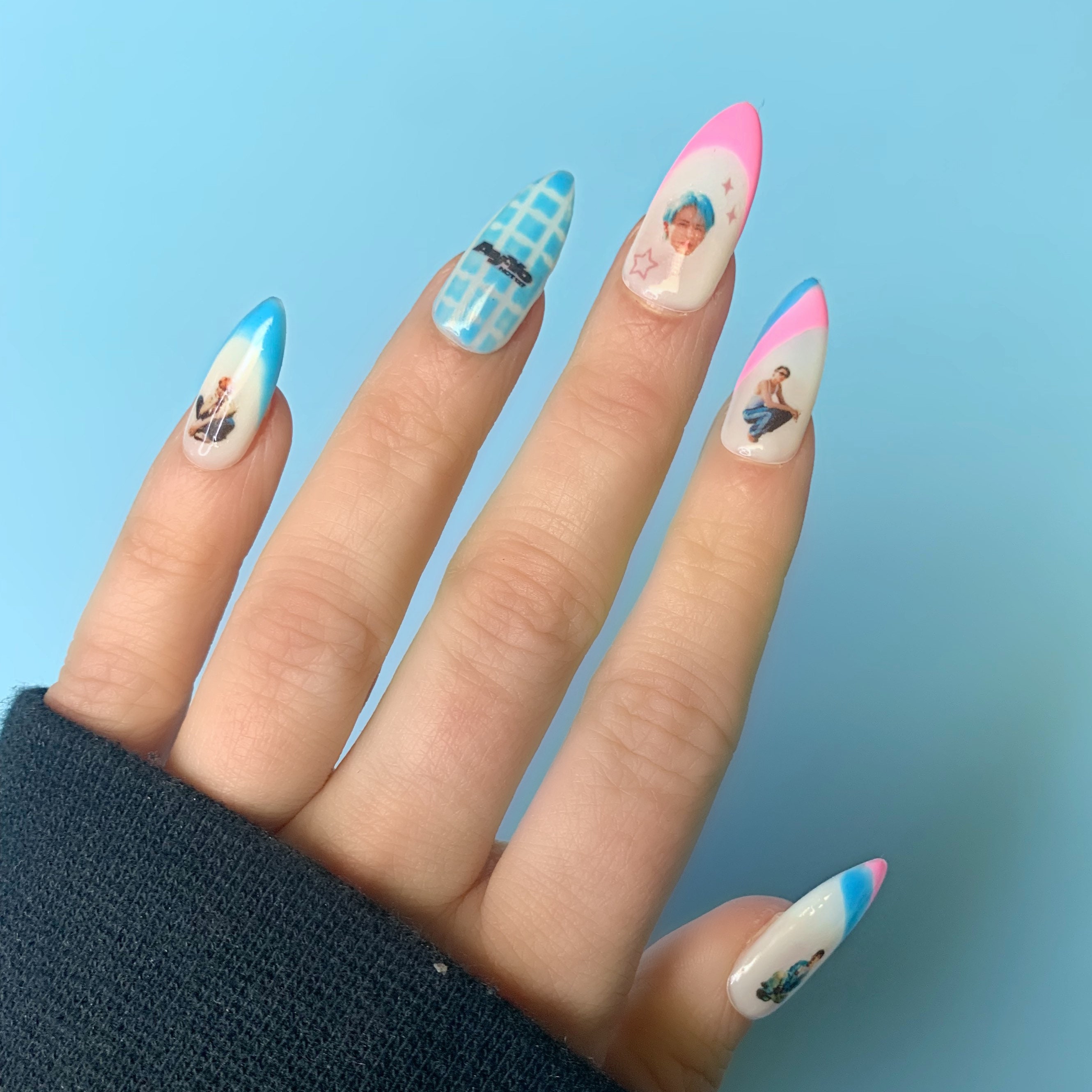 NCT 127 Ay-yo| NCT Waterslide Nail Decals| NCT Nail Art| Kpop Nail Decals|  K-pop Nail Stickers