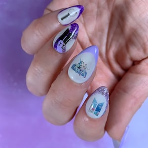10e anniversaire du BTS | Décalcomanies pour ongles bts Waterslide | BTS Nail Art| Autocollants pour ongles Kpop | Autocollants pour ongles K-pop