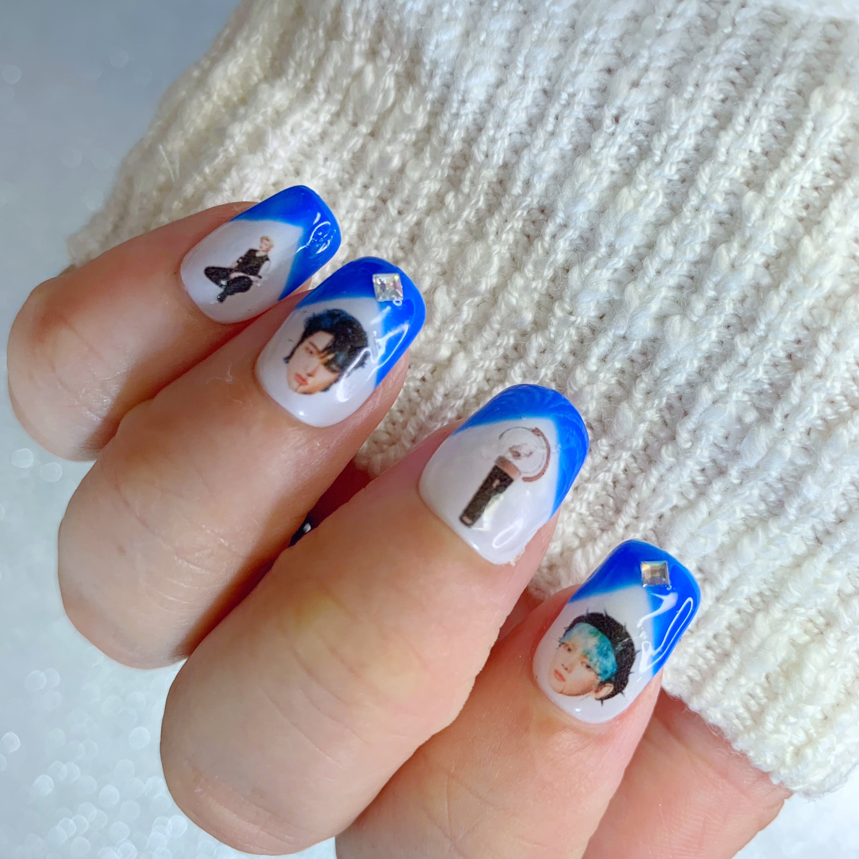 Ateez the World| Ateez Waterslide Nail Decals| Ateez Nail Art