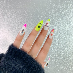 NCT Dream Glitch mode| NCT Dream Waterslide Nail Decals| NCT Nail Art| Kpop Nail Decals| K-pop Nail Stickers