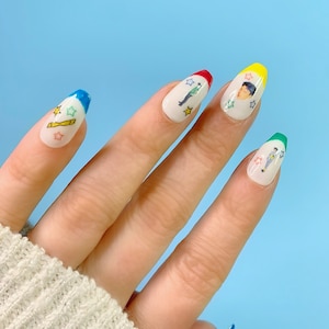 Fièvre d’Ateez: Epilogue Nail Decals | Ateez Waterslide Nail Décalcomanies| Ateez Nail Art| Décalcomanies d’ongles Kpop| Autocollants d’ongles K-pop