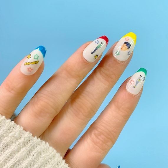 Ateez Fever: Epilogue Nail Decals | Ateez Waterslide Nail Decals
