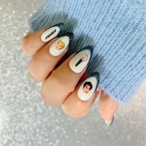 Ateez The World| Ateez Waterslide Nail Decals| Ateez Nail Art| Kpop Nail Decals| K-pop Nail Stickers