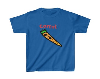 Carrot :) Kids Softstyle Tee