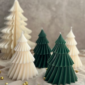 Fraser Fir Scented Christmas Tree Candle: Hand-poured Soy Wax - Etsy