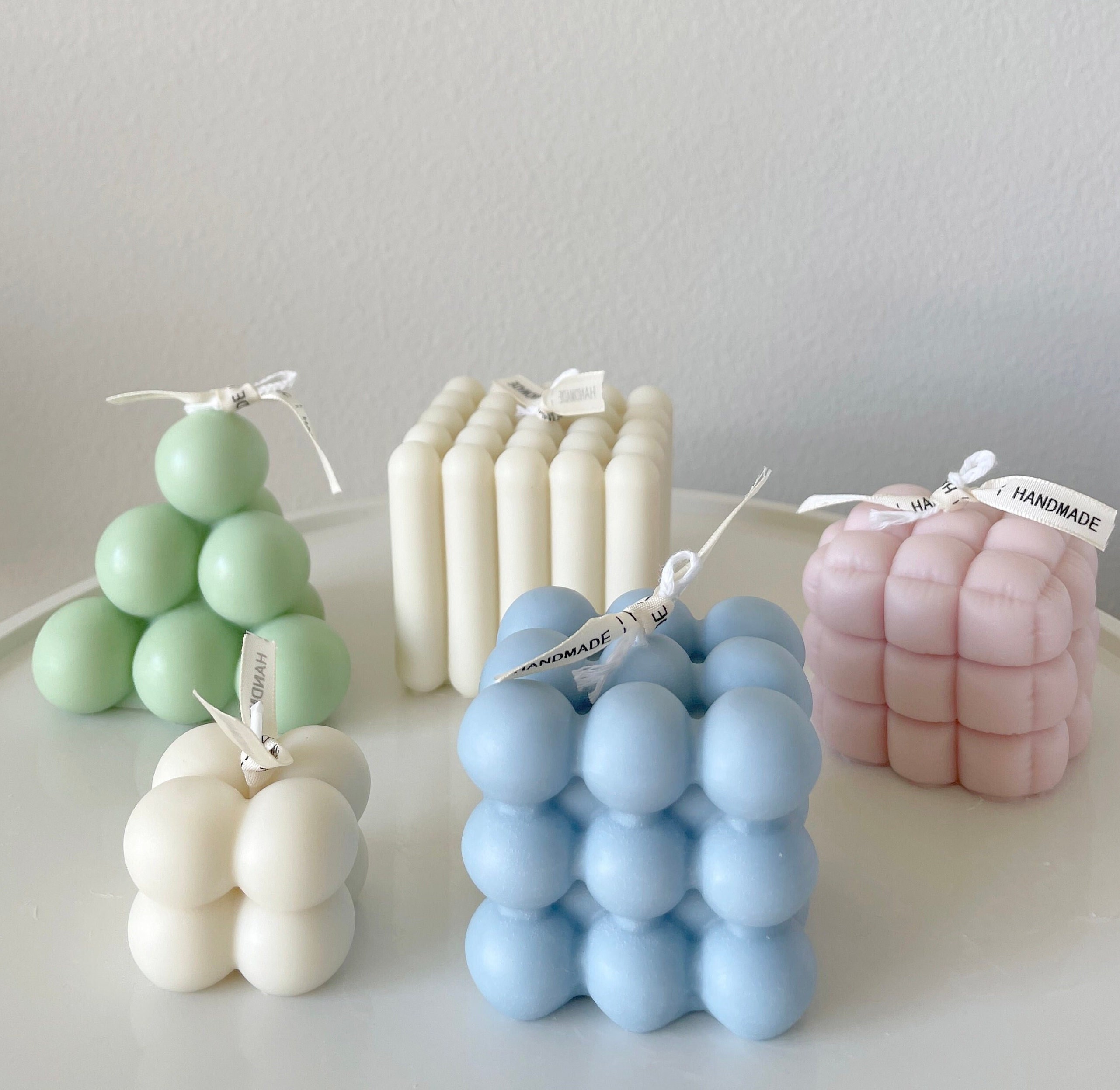 Bubble Cube Candle Dollar Tree