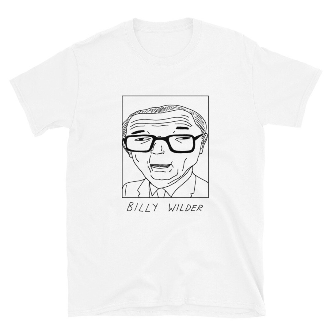 badly-drawn-celebrities-billy-wilder-unisex-t-shirt-free