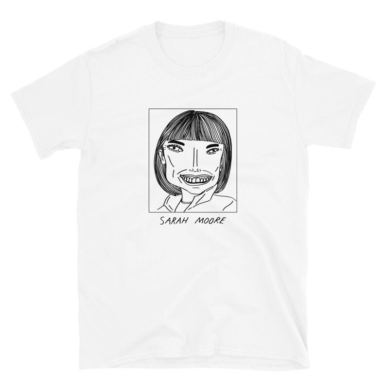 Badly Drawn Celebrities Sarah Moore Money for Nothing Etsy