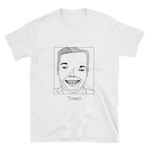 Badly Drawn Celebrities - Jimmy Fallon - Unisex T-Shirt - FREE Worldwide Delivery