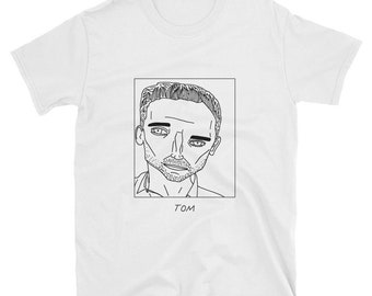 Célébrités mal dessinées - Tom Hiddleston - T-Shirt unisexe - Livraison GRATUITE dans le monde entier