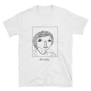Badly Drawn Celebrities - Michael Cera - Unisex T-Shirt - FREE Worldwide Delivery