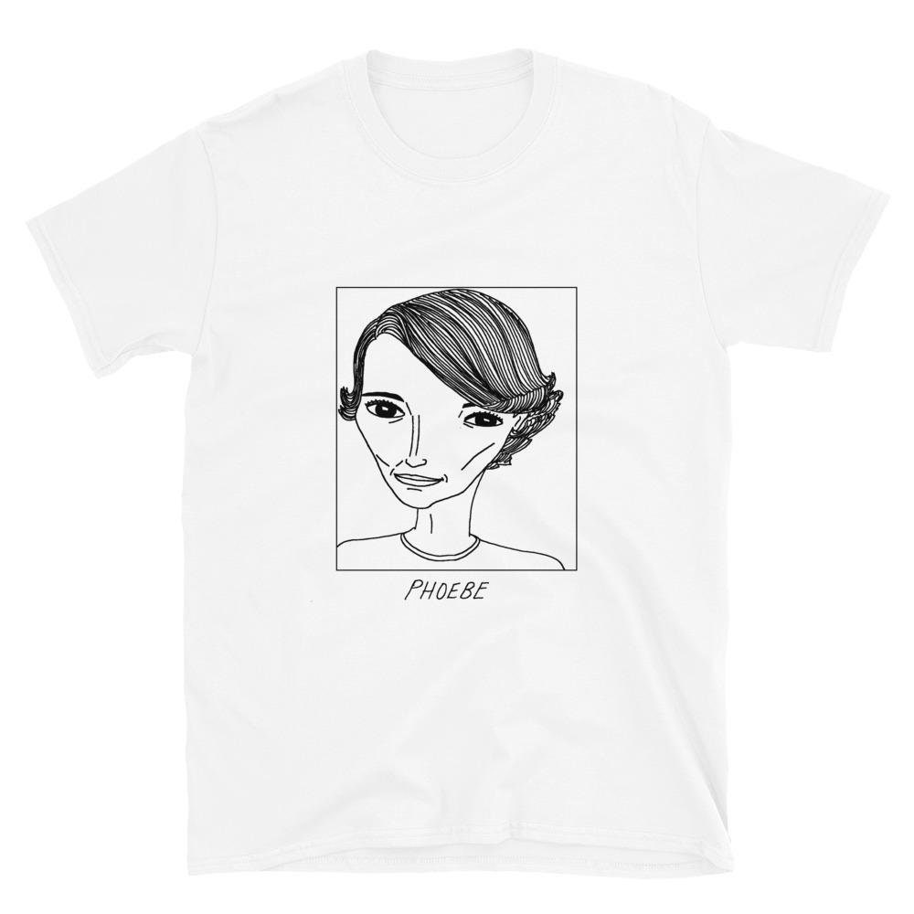 Badly Drawn Celebrities - Phoebe Waller-Bridge Fleabag Unisex T-Shirt Free Worldwide Delivery