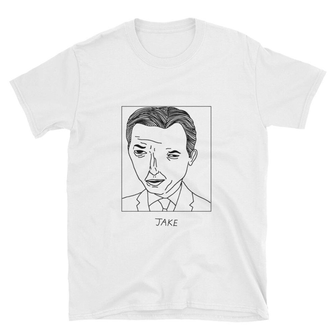Badly Drawn Celebrities - Jake Tapper - CNN - Unisex T-shirt - FREE ...