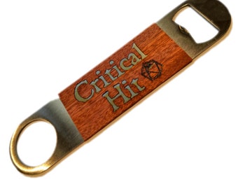 Colpo Critico - Apribottiglie - Include Mini Mistero Gratis! - Dungeons and Dragons - Regalo DM - Regalo GDR