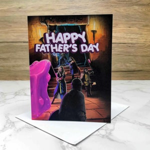 DnD Father&#39;s Day Card - DnD themed card ! | Dungeons and Dragons Fathers Day Card