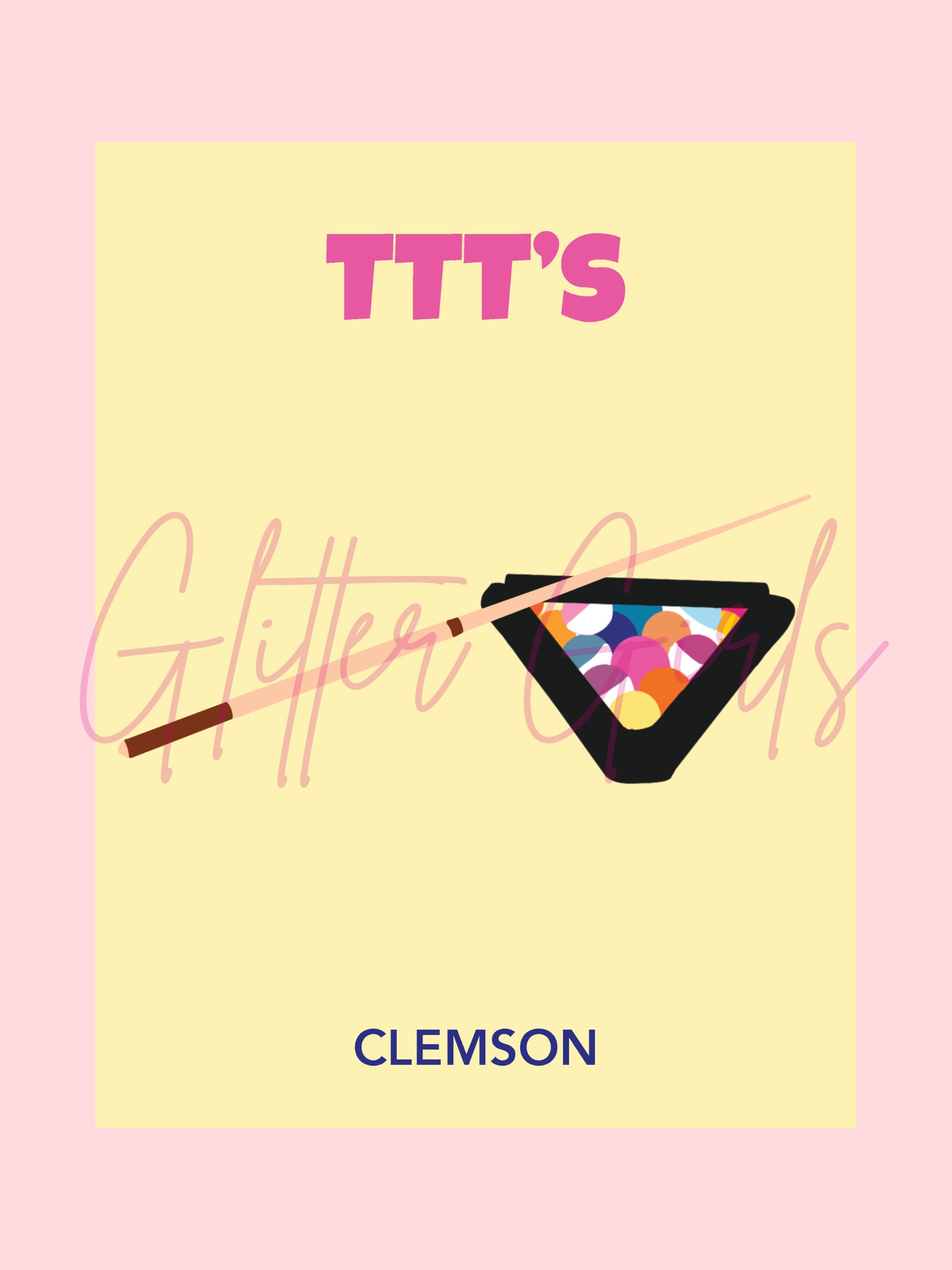 DOWNTOWN CLEMSON POSTERS Pack Etsy