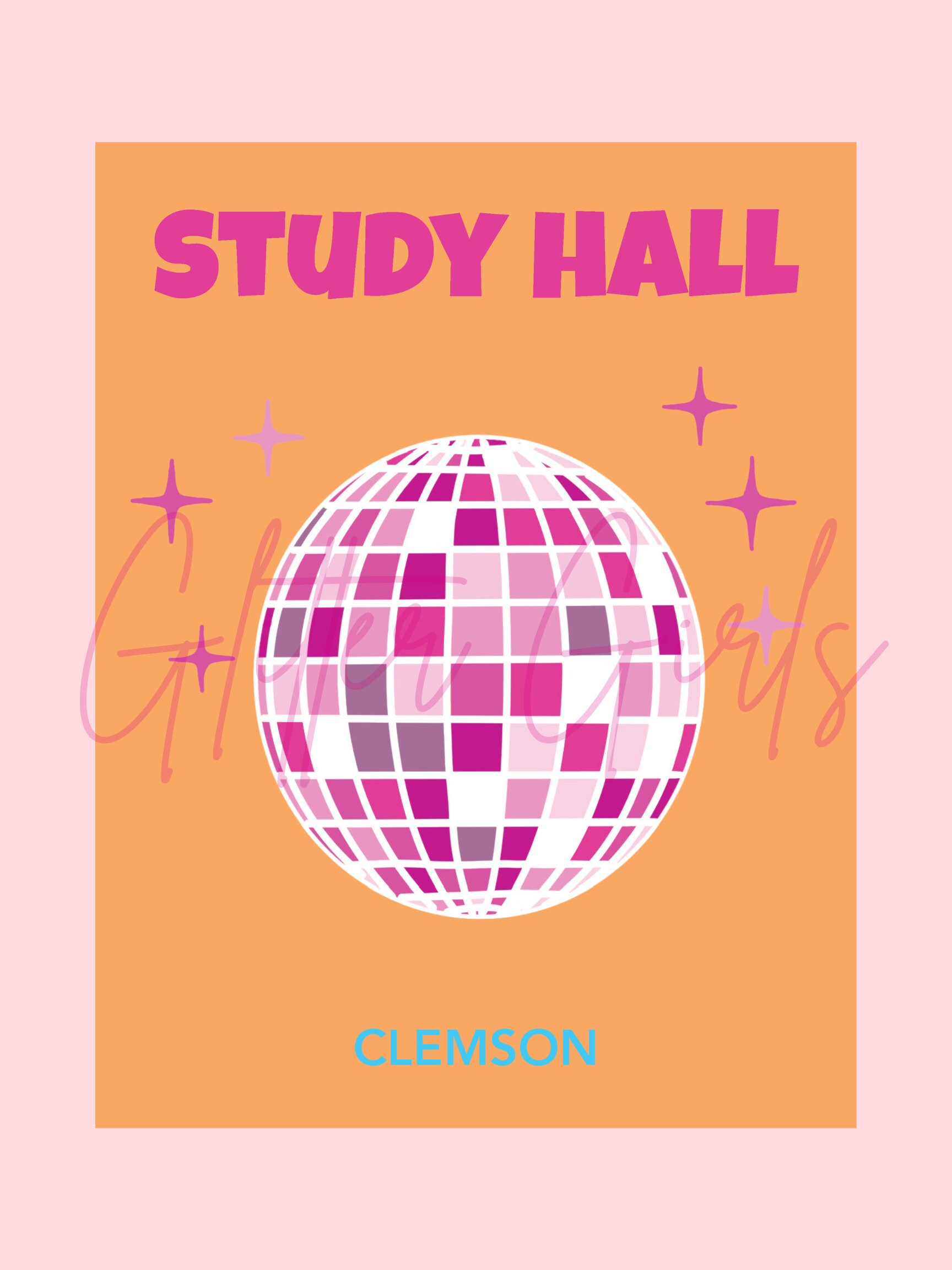 DOWNTOWN CLEMSON POSTERS Pack Etsy
