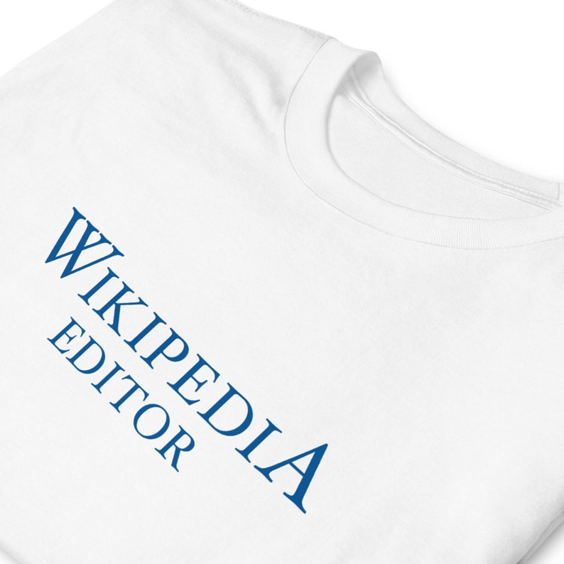 Wikipedia Editor Short-Sleeve Unisex T-Shirt