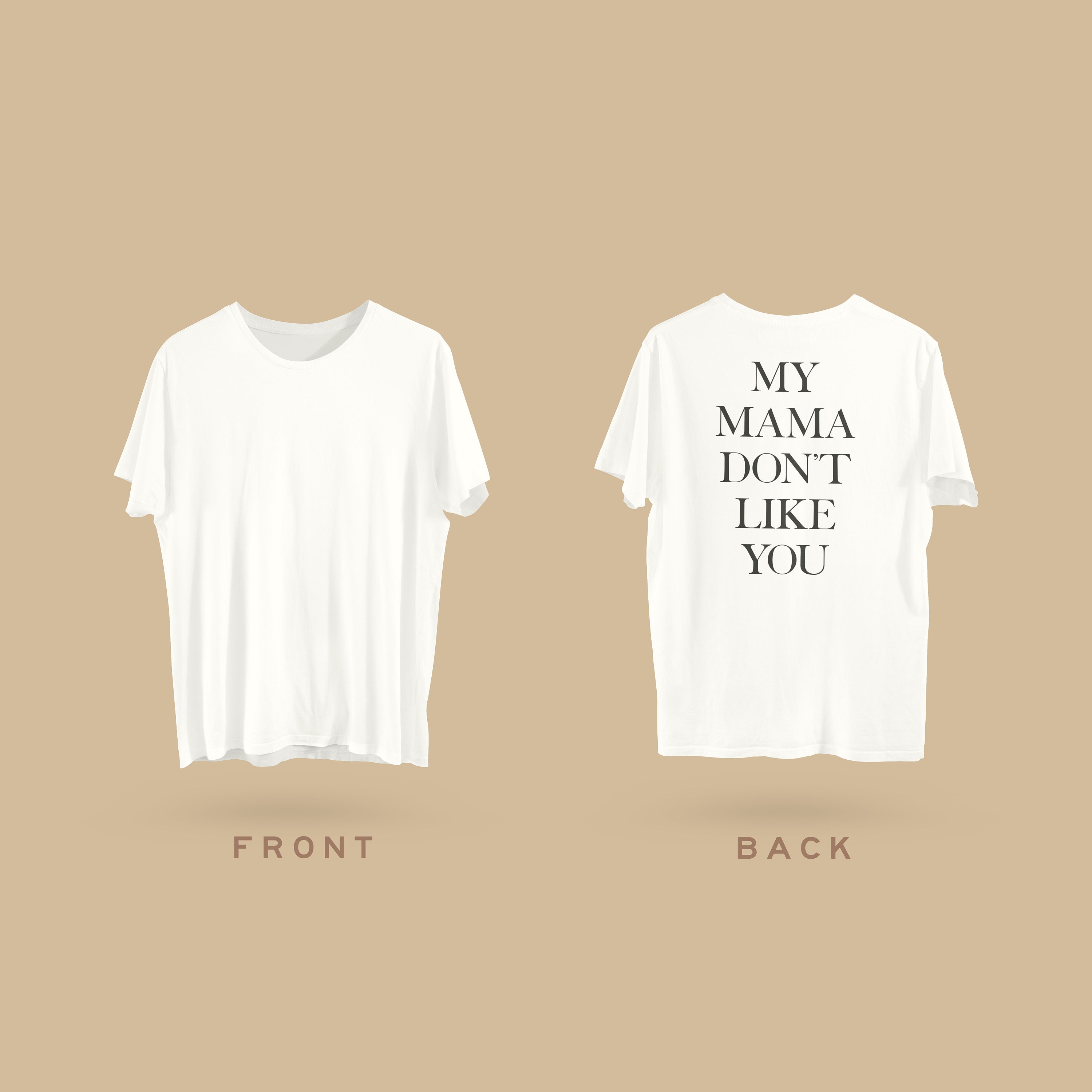 Justin Bieber Mama Don t Like You Traduction My Mama Dont Like You Unisex TShirt Back print Justin Bieber - Etsy France