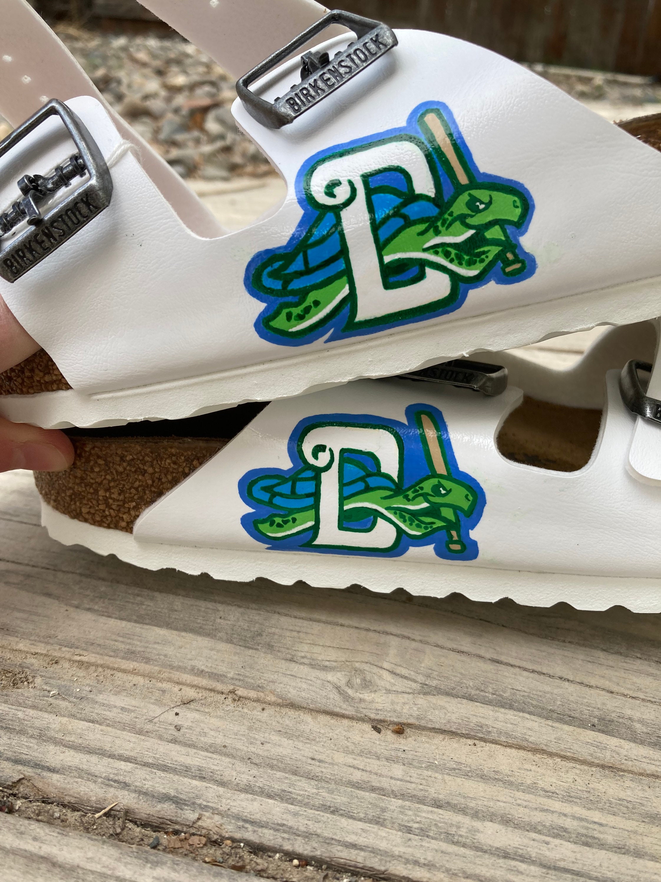 Custom Birkenstocks Completely Customizable Painted Shoes 