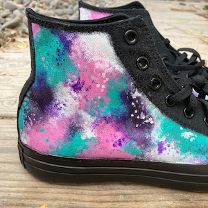 Graffiti Splatter shoes ANY COLORS | customizable Vans Converse Doc Dr. Martens Men’s Women’s Kids’ Slip-on painted shoes
