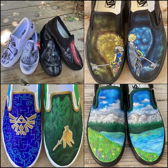 Custom vans painted clearance