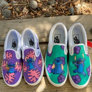 Custom Painted Kids Vans Personalized Boys Girls Shoes / Slip-Ons / Sneakers / birthday gifts for her him READ DESCRIPTION image 6