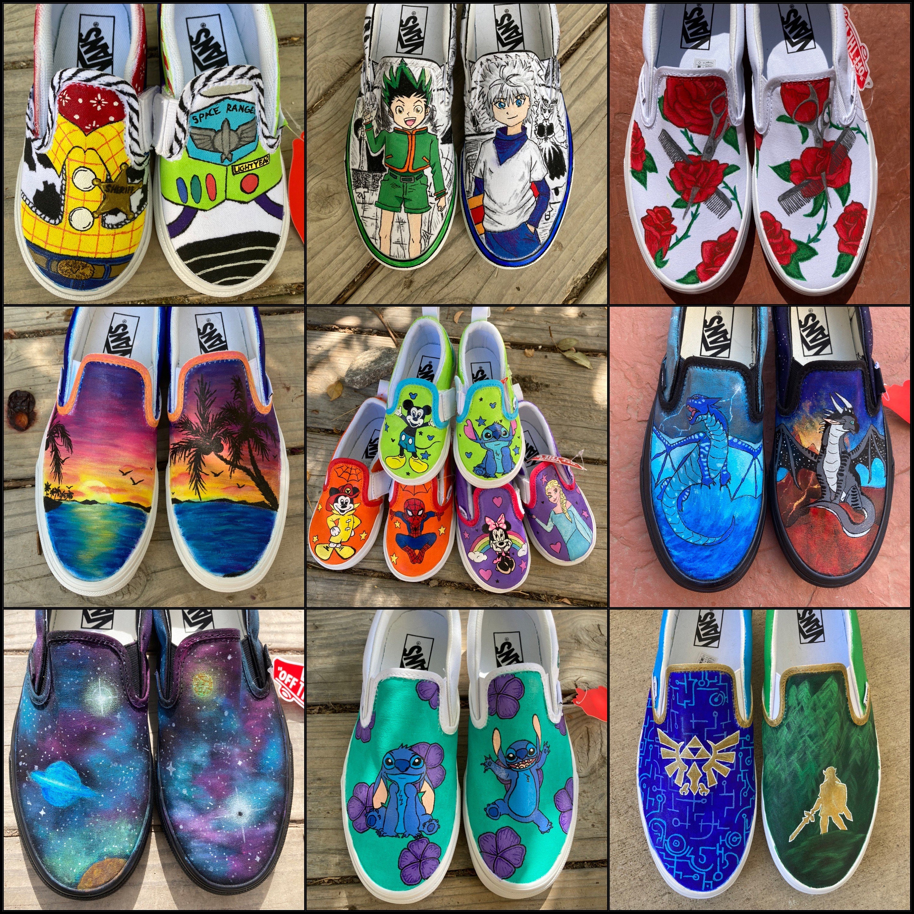 cool vans shoes