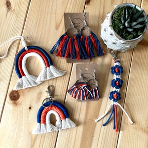 University of Florida, Florida Gators, UF, Blue & Orange, Handmade, College, Tailgate