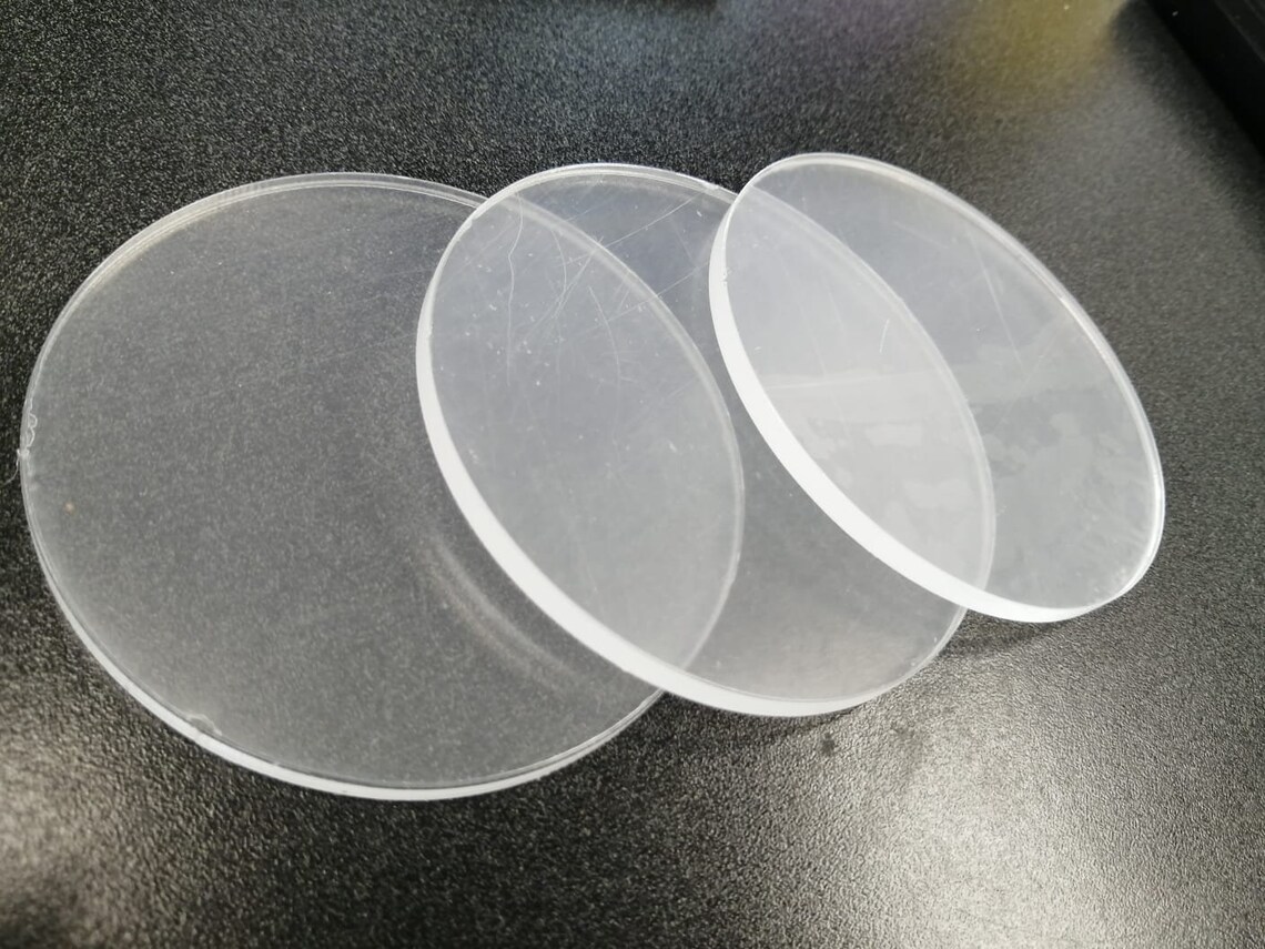 Round Acrylic Plexiglass Discs Etsy
