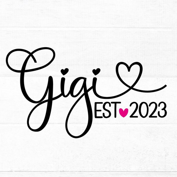 Gigi Svg - Etsy