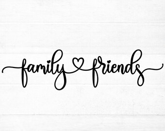 Friends and Family Etsy