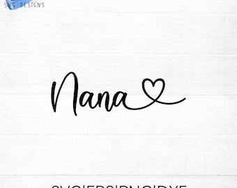Mama Est 2026 SVG Cut File for Cricut and Silhouette With Heart