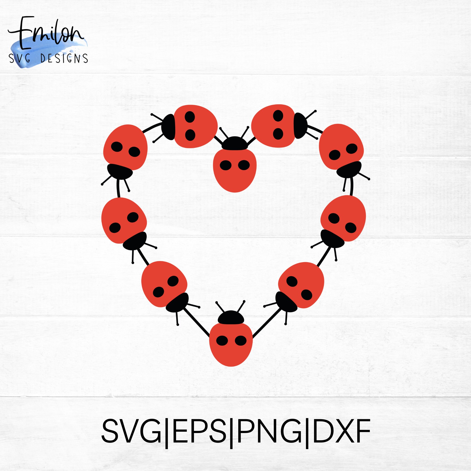 Carina Coccinella SVG PNG DXF Eps. Download Digitale Coccinella, File Di Taglio Cricut Silhouette. Contorno, Stencil, Pagina Da Colorare, Clipart. - Italia - Foto 9