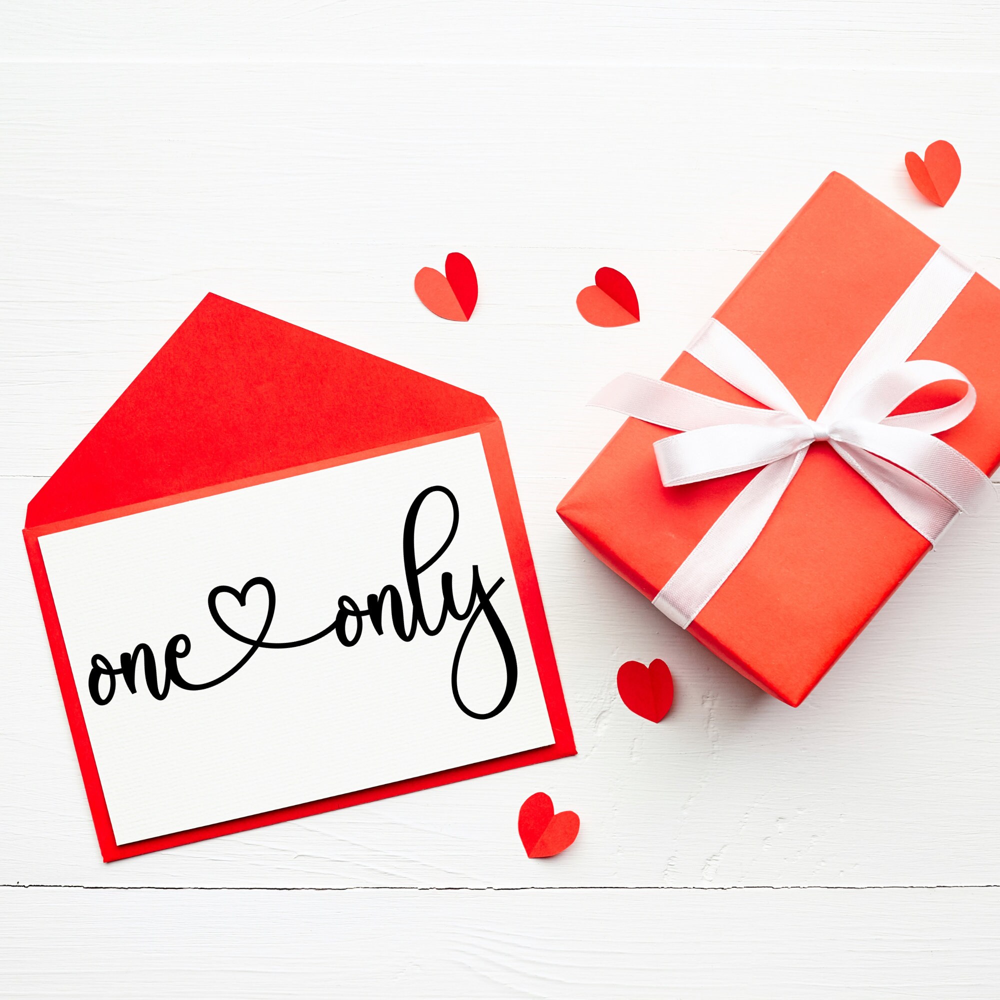 One Only Vector One and Only SVG Cut File With a Heart in the Middle | Cut File for ...
