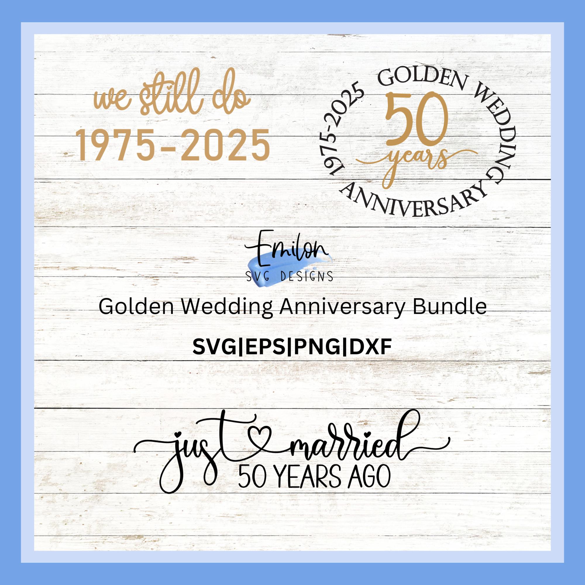 ICG Goldene Hochzeitskarte 2025 – 50. Jubiläum Für 1975, Mit Liebesherzen & Champagner-Design, 155x228 Mm