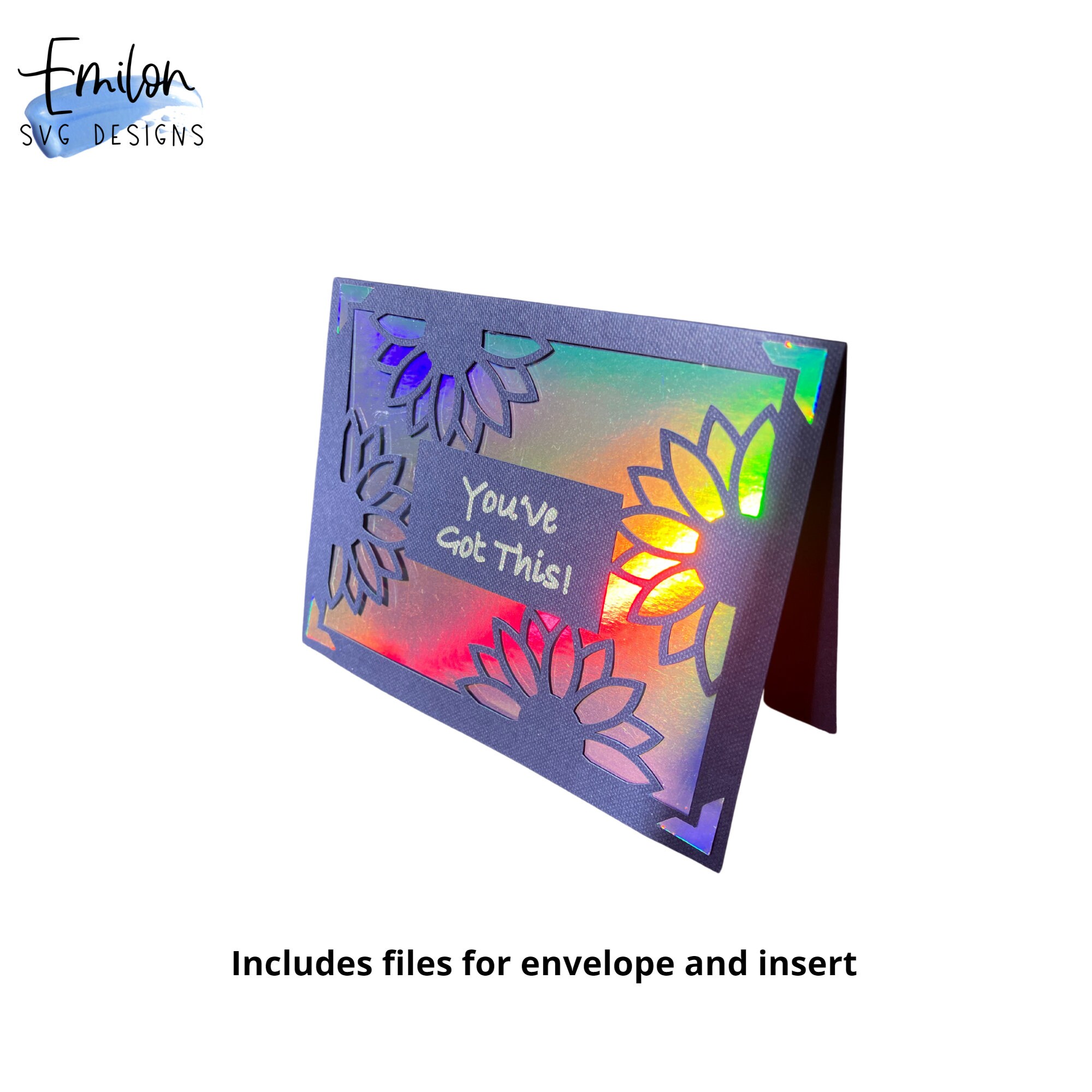 You've Got This Insert Card SVG Cut File | Joy Compatible Insert Card ...