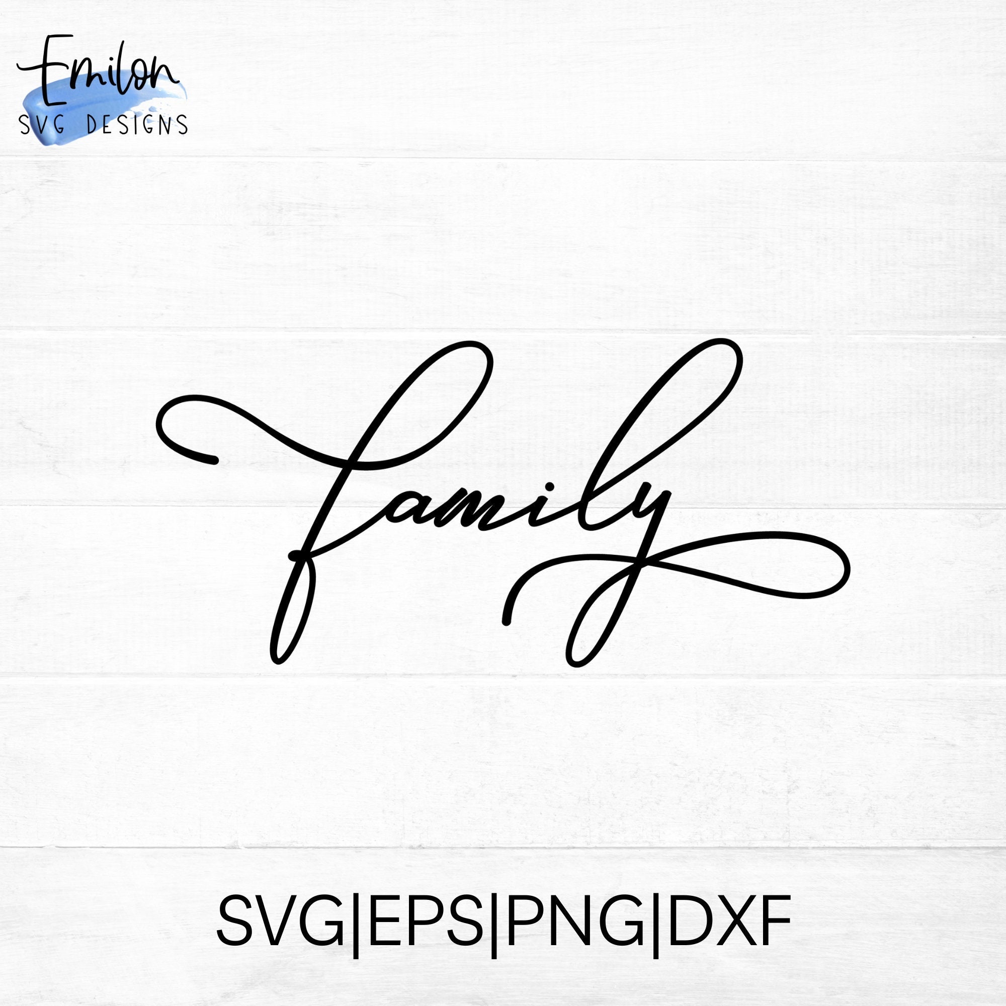 Family SVG Cut File for Cricut and Silhouette, PNG, Eps, Dxf, Quote SVG ...