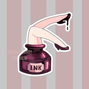 Outta the Inkwell || Vinyl sticker || Waterproof / Laminated