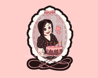 CORALINE || Other Mother's Cake || Vinyl Sticker || Waterproof / Laminated